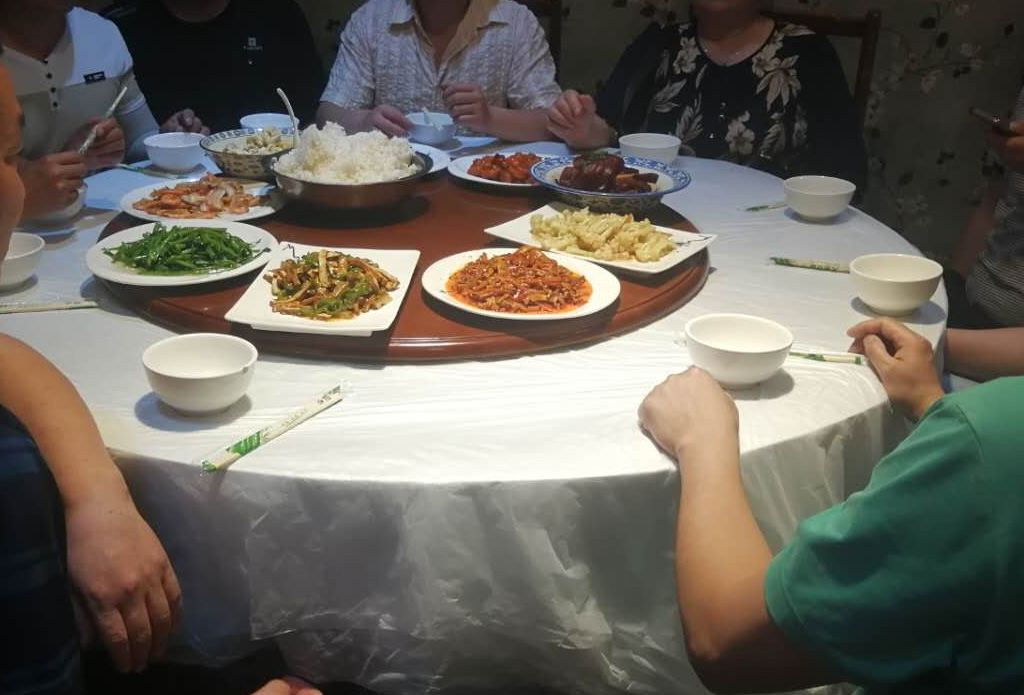 合肥到苏州旅游团队用餐