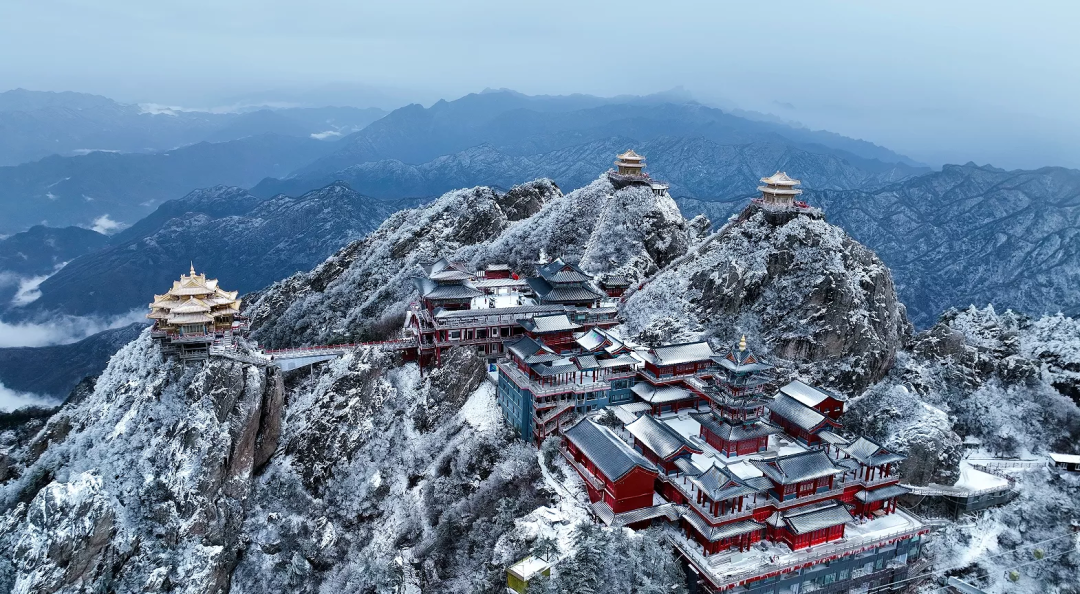 冬天从合肥到老君山旅游